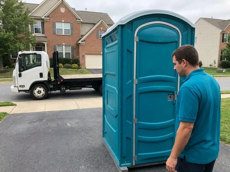 Construction Site Restroom Units in Columbia, MD