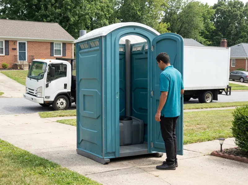 Flushable Restrooms with Sinks in Columbia, MD