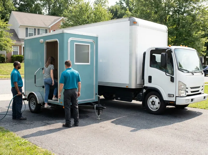 Luxury Restroom Trailers in Columbia, MD